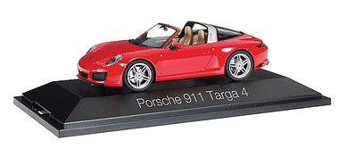 Herpa Porsche 911 Targa red - 1/43 Scale