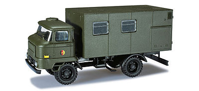 Herpa Ifa L60 East German Army Box Body Truck HO Scale Model Railroad Vehicle #744195