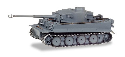 Herpa Tiger Tank Version 1 H1 - Assembled Russian Army (gray)