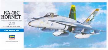 Hasegawa F/A-18C Hornet Plastic Model Airplane Kit 1/72 Scale #00438