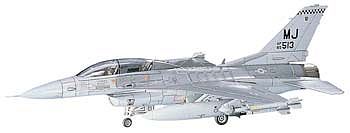Hasegawa F-16D Fighting Falcon Plastic Model Airplane Kit 1/72 Scale #00445