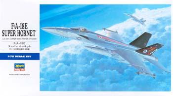 Hasegawa F/A-18E Super Hornet Plastic Model Airplane Kit 1/72 Scale #00549