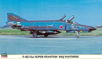 Hasegawa F-4EJ Kai Super Phantom 8SQ Panthers Ltd Plastic Model Airplane Kit 1/72 Scale #00637