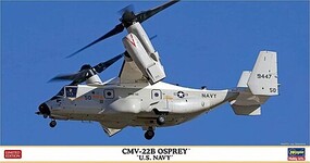Hasegawa CMV-22B OSPREY NAVY Plastic Model Helicopter Kit 1/72 Scale #02410