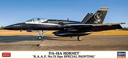 Hasegawa F/A-18A HORNET RAAF Plastic Model Airplane Kit 1/72 Scale #02411