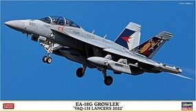 Hasegawa EA-18G GROWLER VAQ-131 LANCERS 2022