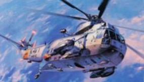 Hasegawa SH3H Sea King Helicopter Plastic Model Helicopter 1/48 Scale #07201