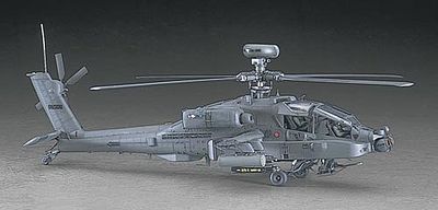 Hasegawa AH-64D Apache Longbow Plastic Model Helicopter Kit 1/48 Scale #07223