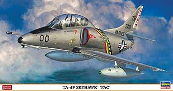 Hasegawa TA-4F Skyhawk FAC LTD Plastic Model Airplane Kit 1/48 Scale #07327