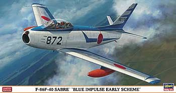 Hasegawa #08860 1/32 F-86F-40 Sabre J.A.S.D.F