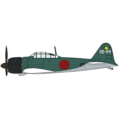 Hasegawa Mitsubishi A6M5 Zero Type 52 Plastic Model Airplane Kit 1/32 Scale #08252