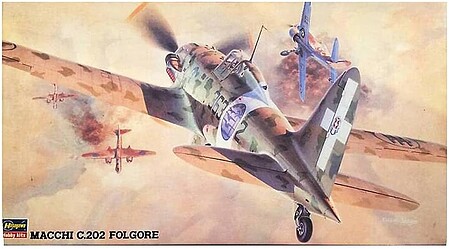 Hasegawa Macchi C.202 Folgore Plastic Model Airplane Kit 1/48 Scale #09132