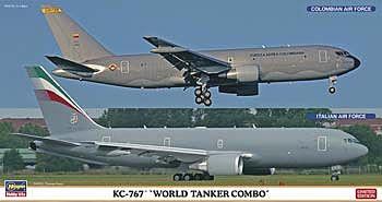 Hasegawa KC-767 World Tanker Combo Limited Plastic Model Airplane 1/200 Scale #10808