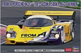 Hasegawa From A Porsche 962C Plastic Model Car Vehicle Kit 1/24 Scale #20572