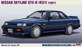 Hasegawa 1987 Nissan Skyline GTS-R (R31) 2-Door Plastic Model Car Vehicle Kit 1/24 Scale #21129