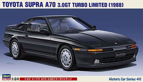 Hasegawa Toyota Supra A70 3.0GT Turbo Limited Plastic Model Car Vehicle Kit 1/24 Scale #21140