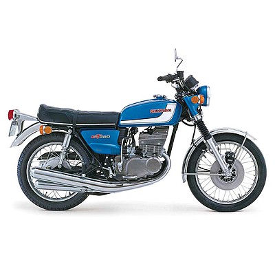 Hasegawa Suzuki GT380 B Plastic Model Motorcycle Kit 1/12 Scale #21505
