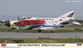 Hasegawa F4EJ Kai Phantom II 302SQ Fighter F4 Final Year 2019 Plastic Model Airplane Kit 1/72 #2296