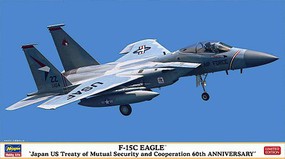 Hasegawa F15C Eagle Japan US Treaty of Mutual Security & Coop Plastic Model Airplane Kit 1/72 #2360