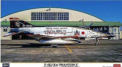 Hasegawa F-4EJ Kai Phantom II 301SQ 20th Ann Plastic Model Airplane Kit 1/72 Scale #2378