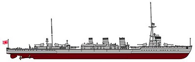 Hasegawa Japanese Navy Light Cruiser Tatsuta Plastic Model Military Ship Kit 1/700 Scale #43173