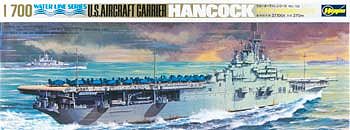 USS Hancock Plastic Model Aircraft Carrier Kit 1/700 Scale #49708 by ...