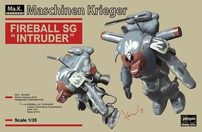 Hasegawa Intruder Mercenary Troop Space-Type (2) Plastic Model Fantasy Figure Kit 1/35 Scale #64116