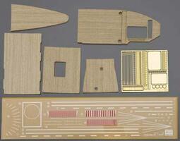 Hasegawa 1/700 Hasegawa Akagi 3 Deck Wood Deck
