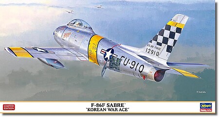 North American F-86 A Sabre in Korea Early Variants (Advanced Kit) Clear Prop Mo