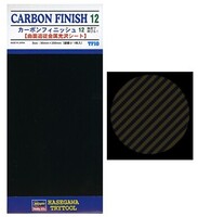 Hasegawa Self-Adhesive Mylar Foil Carbon Finish (Coarse)