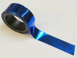 HobbyTape 1/8''x 25' Blue Metallic Striping Tape (2/pk)
