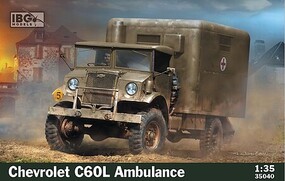 IBG 1/35 IBG Chevrolet C60L Ambulance Plastic Model Kit