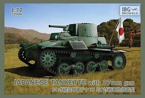 IBG 1/72 IBG Type 94 Japanese tankette with 37mm gun -