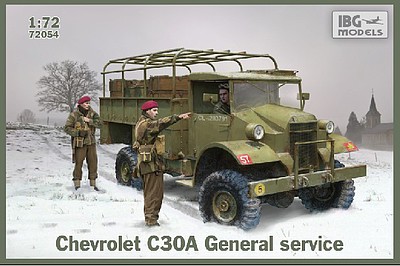 IBG 1/72 Chevrolet C30A General Service Steel-Type Body Truck