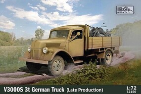 IBG 1/72 IBG V3000 3t German Truck Late