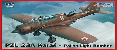 IBG 1/72 PZL23A Karas Polish Light Bomber (New Tool)