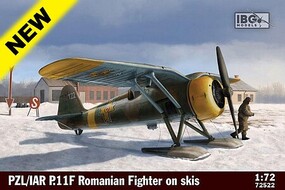 IBG 1/72 IBG PZL/IAR P.11F Romanian Fighter on skis -