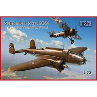 IBG 1/72 IBG September Sky 1939 2 in 1 PZL P.11a and PZL 37B