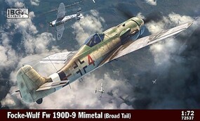IBG 1/72 IBG Models Focke-Wulf Fw 190D-9 Mimetall (Broad Tail) Plastic Model Kit