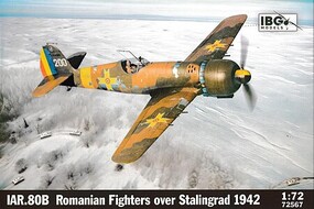 IBG 1/72 IBG Models IAR.80B Romanian Fighter Over Stalingrad Plastic Model Kit