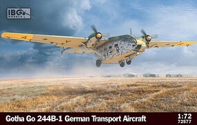 IBG 1/72 IBG Models Gotha Go 244B-1 German Transport Aircraft Plastic Model Kit