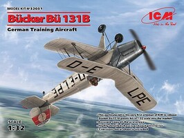 ICM 1/32 ICM Bucker Bu 131B, German Training Aircraft