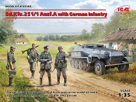 ICM 1/35 ICM Sd.Kfz.251/1 Ausf.A with German Infantry