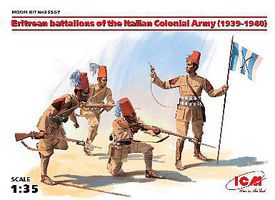 ICM Eritrean Battalions of the Italian Colonial Army Plastic Model Military Figure 1/35 #35567