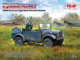 ICM Le.gl Einheitz-Pkw Kfz.4 AAV Plastic Model Military Vehicle Kit 1/35 Scale #35584