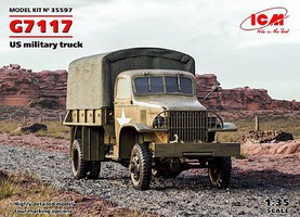 ICM WWII G7117 US Military Truck (APR) Plastic Model Military Vehicle Kit 1/35 Scale #35597