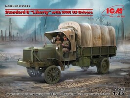 ICM Standard B Liberty w/WWI US Drivers 1-35