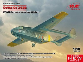 ICM WWII Gotha Go242B German Landing Glider Plastic Model Airplane Kit 1/48 Scale #48225