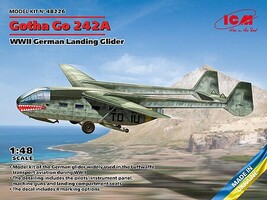 ICM Gotha Go 242A German Landing Glider Plastic Model Airplane Kit 1/48 Scale #48226