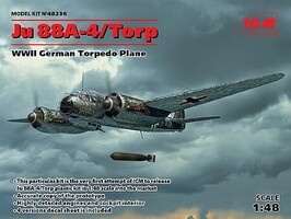 ICM 1/48 ICM Ju 88A-4 Torp/A-17, WWII German Torpedo Plane
